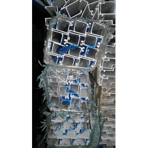 Stopper jendela curtain wall glass to glass